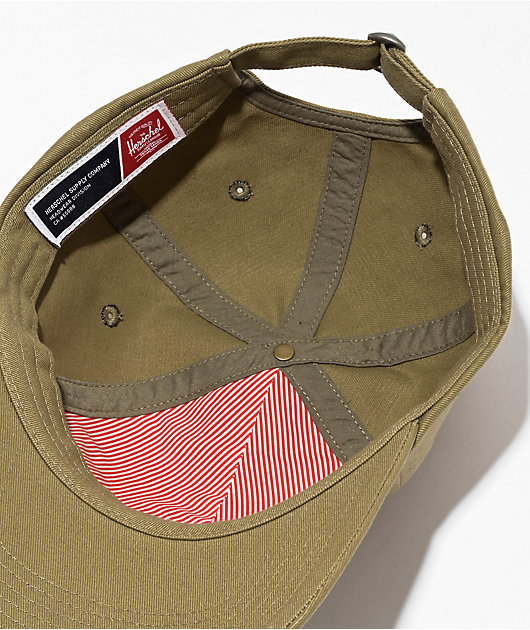 Herschel Supply Co. Sylas Dried Herb Strapback Hat