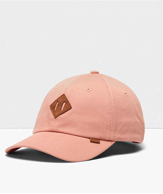 Herschel Supply Co. Sylas Tan Diamond Cafe Creme Strapback Hat Zumiez