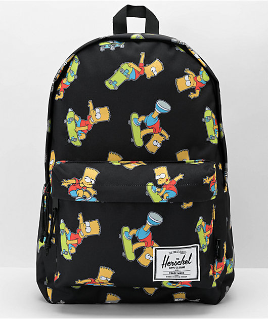 Herschel Supply Co. x The Simpsons Bart Classic XL Black Backpack