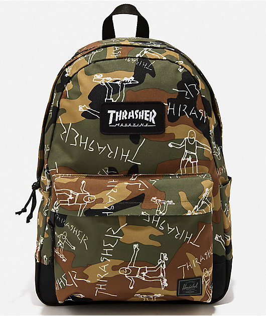 Herschel Supply Co. x Thrasher Gonz Classic XL Camo Backpack | Zumiez