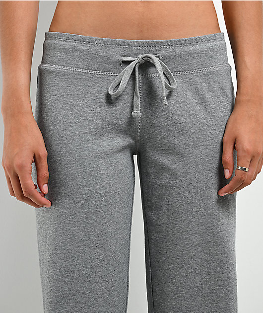 Hespurus Knit Grey Wide Leg Sweatpants
