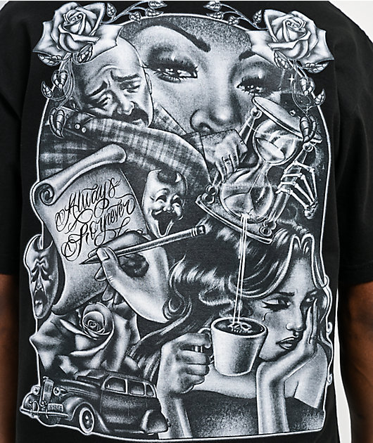 Hey Ruca Always And Forever Black T-Shirt