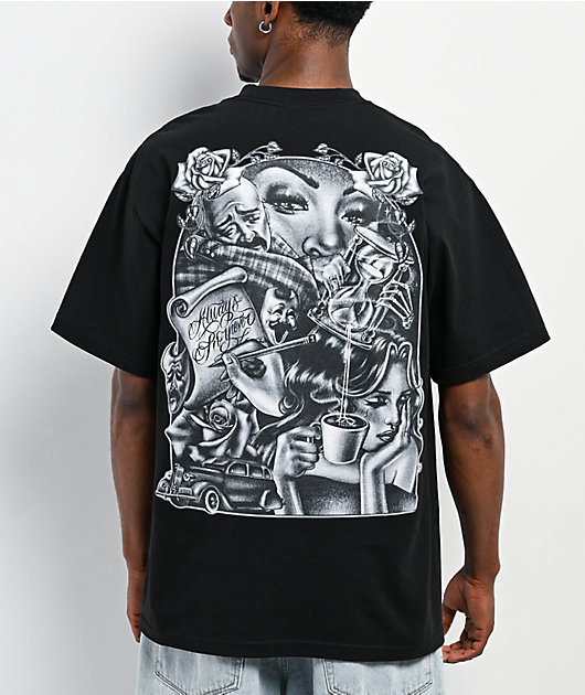 Hey Ruca Always And Forever Black T-Shirt | Zumiez