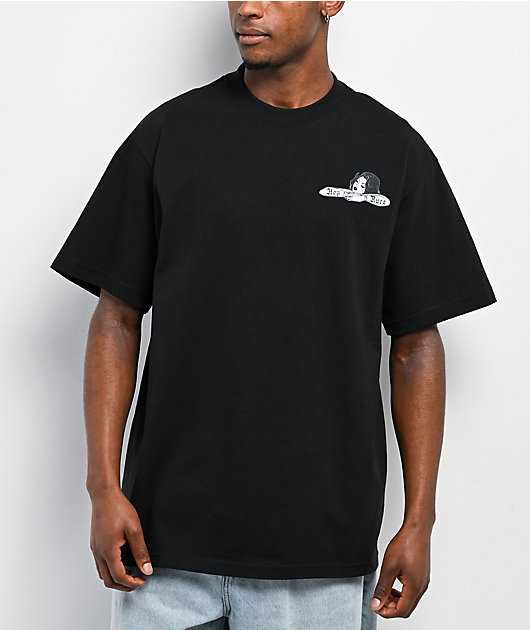 Hey Ruca Daydreaming Black T-Shirt