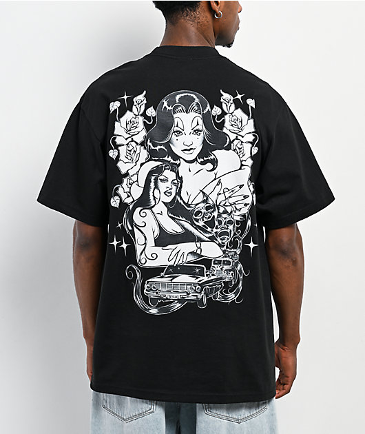 Hey Ruca Daydreaming Black T-Shirt