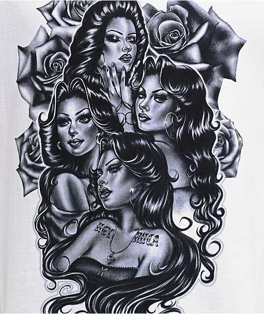 Hey Ruca Homegirl Magic White T-Shirt