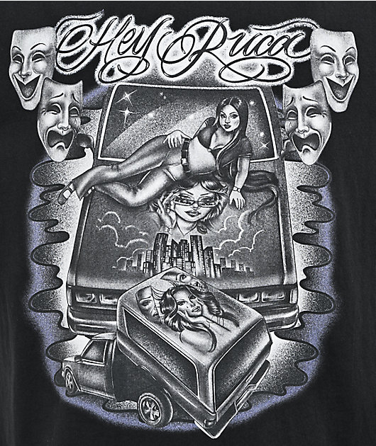 Hey Ruca Mini Truck Black T-Shirt