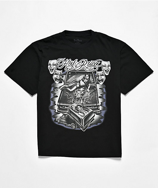 Hey Ruca Mini Truck Black T-Shirt