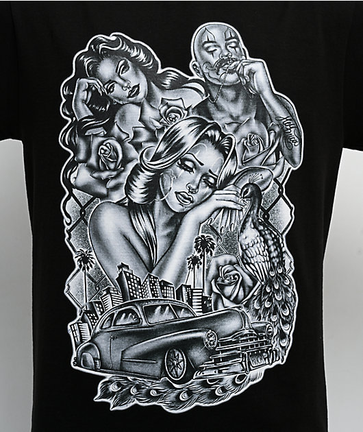 Hey Ruca Nobody's Clown Black T-Shirt