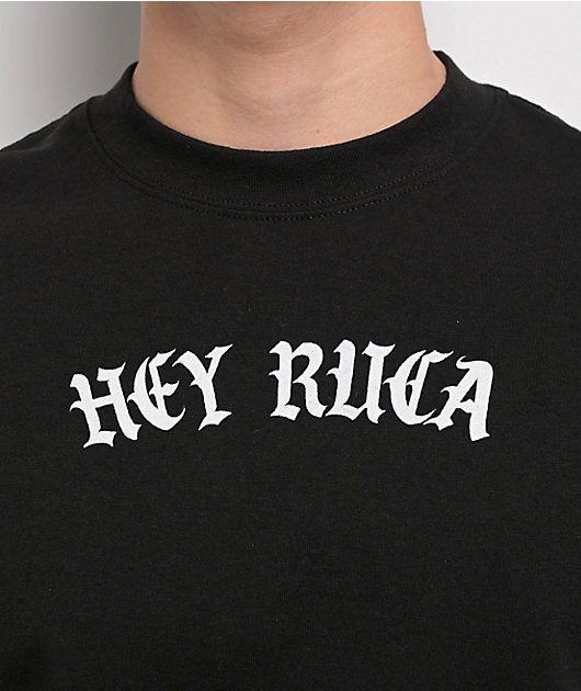 Hey Ruca Tears N Gears Black T-Shirt