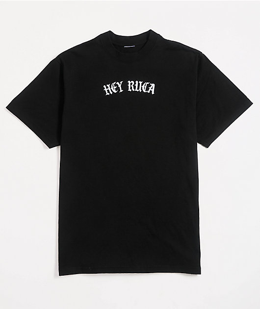Hey Ruca Tears N Gears Black T-Shirt
