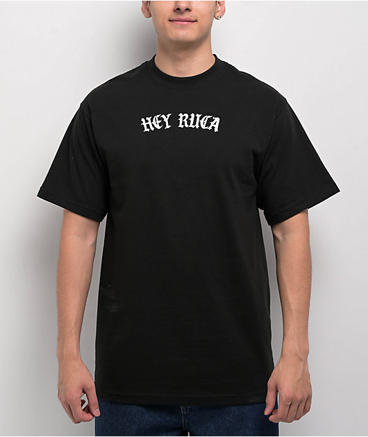 Hey Ruca Tears N Gears Black T-Shirt