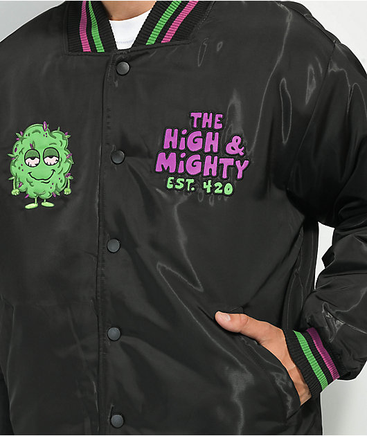 High & Mighty Higher Education Chaqueta negra de Varsity