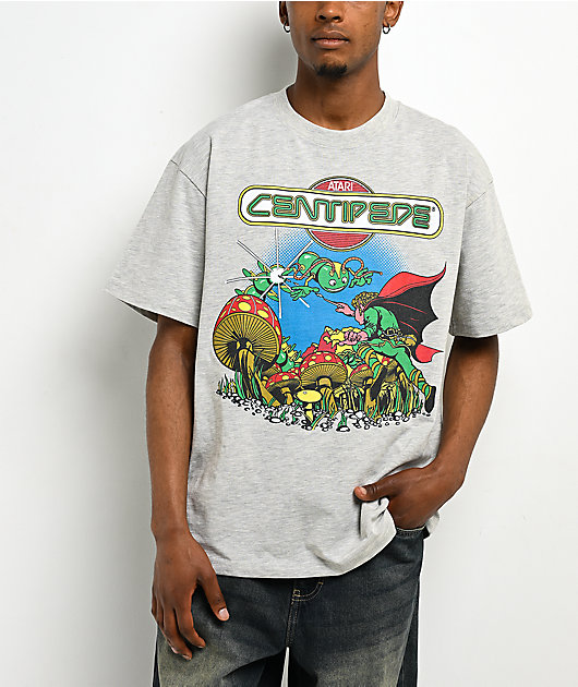Highlight LA x Atari Face To Face Grey T-Shirt