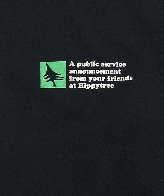 HippyTree MTLA Black Long Sleeve T-Shirt