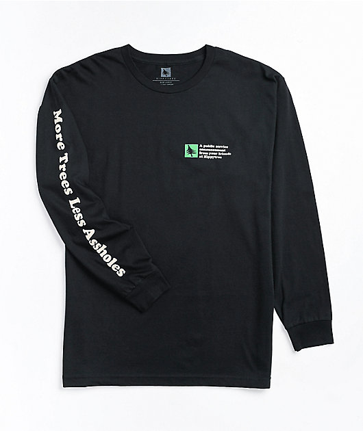 HippyTree MTLA Black Long Sleeve T-Shirt