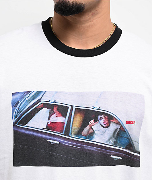 Hockey Car Kid White Ringer T-Shirt | Zumiez Hockey Car Kid White Ringer T-Shirt | Zumiez