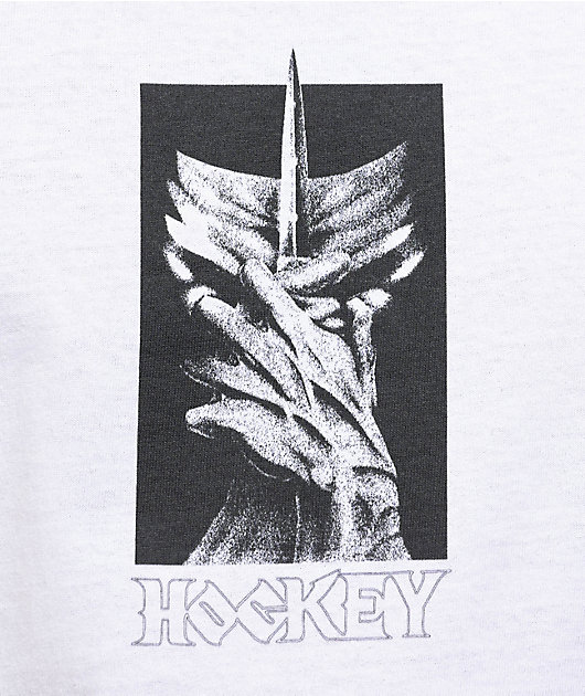【HOCKEY】 DECAL TEE WHITE Hockey Cry Later White T-Shirt | Zumiez