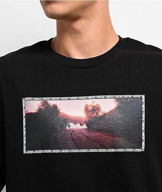 Hockey My Friend The Liar Black T-Shirt