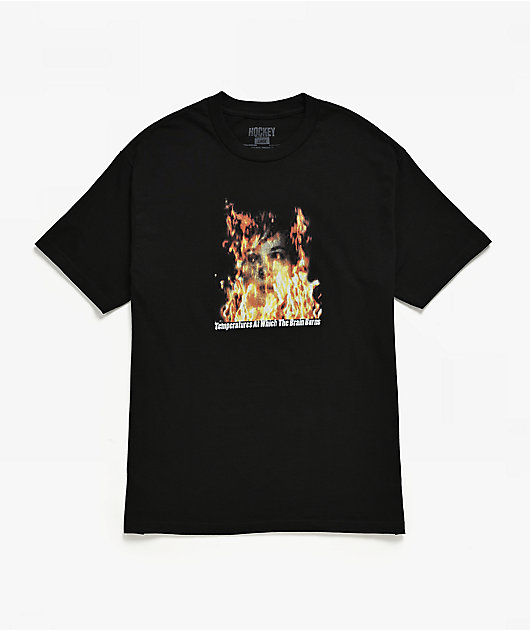 Hockey Temperatures Black T-Shirt