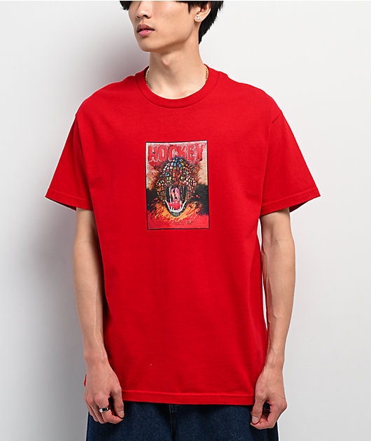 Hockey War On Ice Red T-Shirt | Zumiez