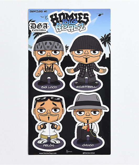 Homies Bighead 1 Sticker Sheet | Zumiez