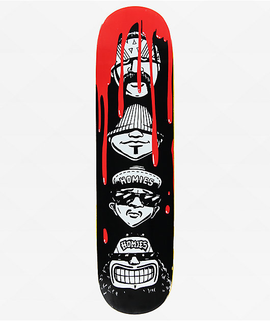 Homies x Pizza 4 Heads Blood 8.0" Skateboard Deck