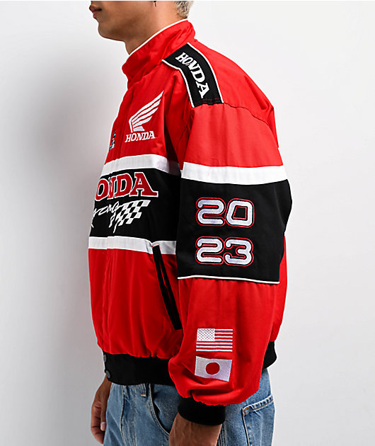 Honda 50th Anniversary Red Racing Jacket | Zumiez
