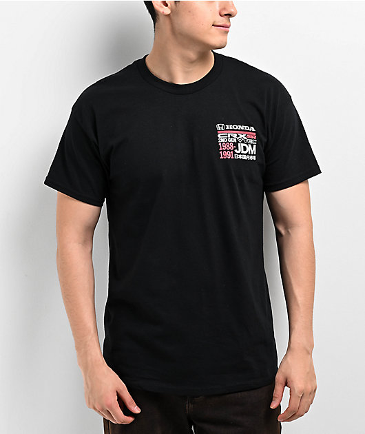 Honda City Of Life Black T-Shirt | Zumiez
