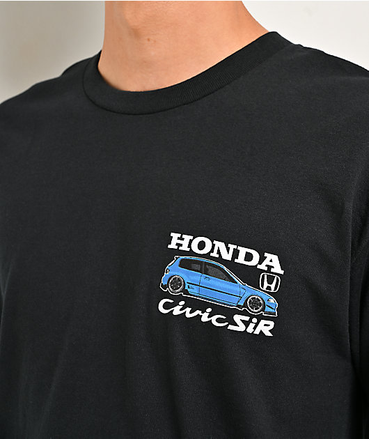 Honda Civic SiR Black T-Shirt