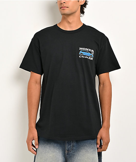 Honda Civic SiR Black T-Shirt