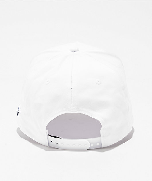 Honda Corp. White Snapback Hat