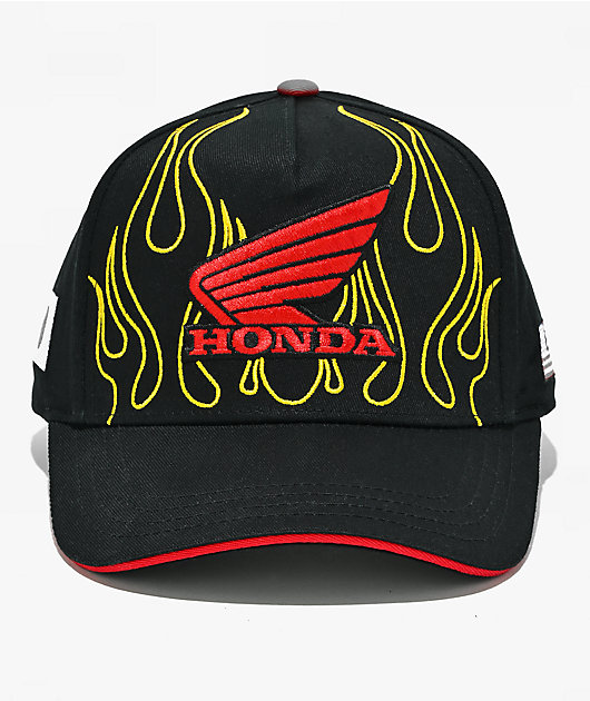 Honda Daytona Black Snapback Hat