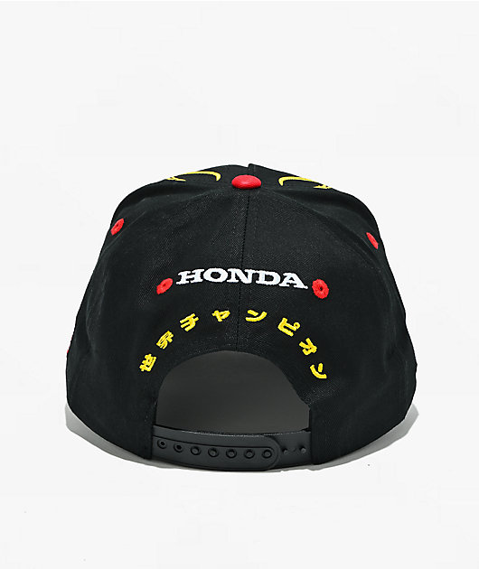 Honda Daytona Black Snapback Hat
