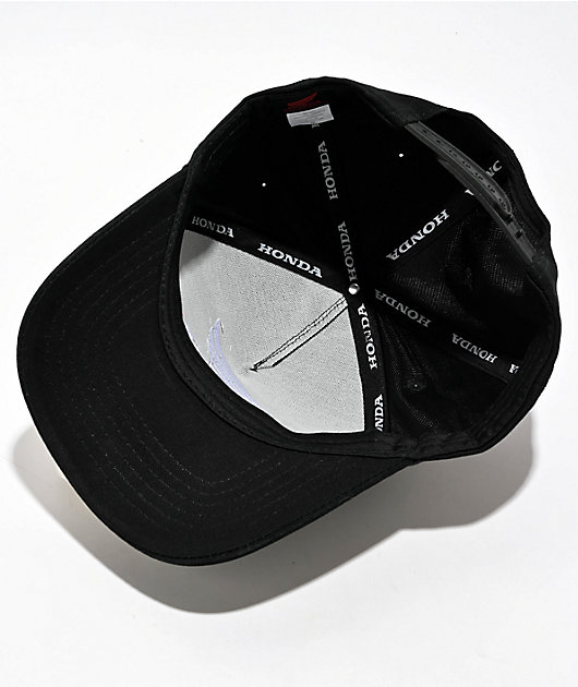 Honda Flair Black Snapback Hat