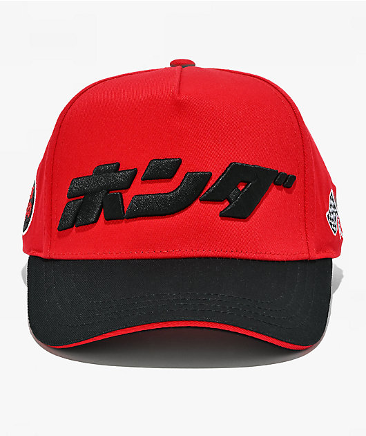 Honda Magna Red & Black Snapback Hat