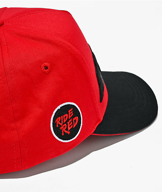 Honda Magna Red & Black Snapback Hat