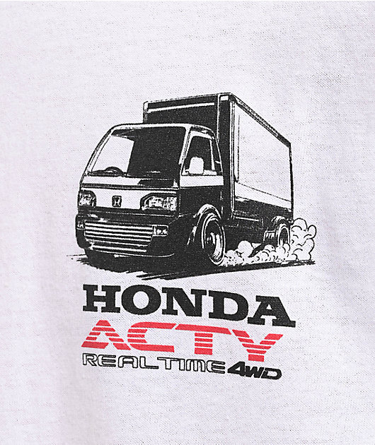 Honda Real Time 4WD White T-Shirt