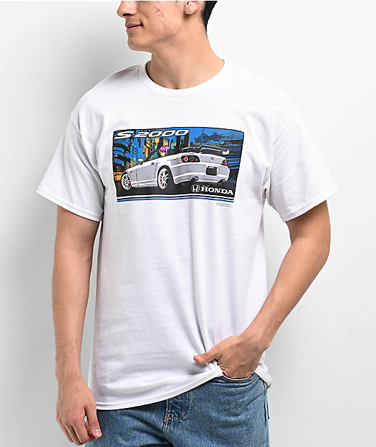 Honda S2K White T-Shirt | Zumiez