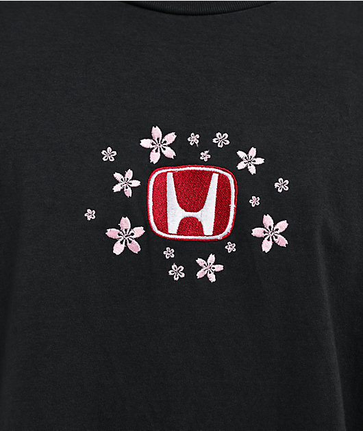 Honda Sakura Logo Charcoal T-Shirt