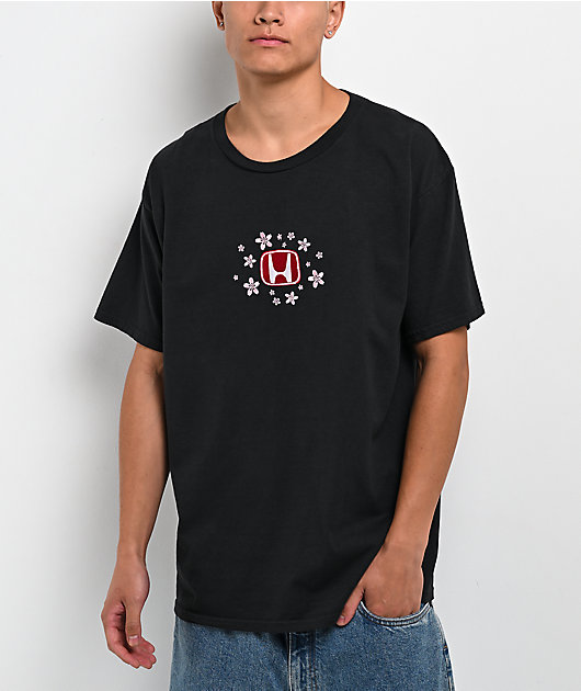 Honda Sakura Logo Charcoal T-Shirt