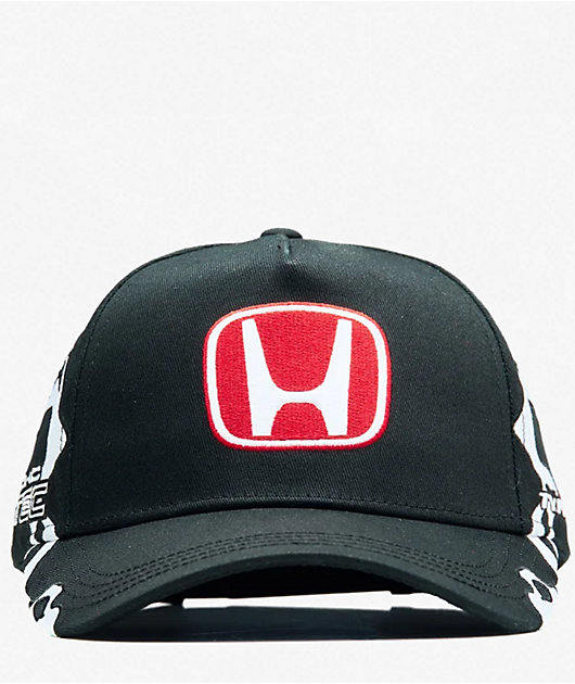 Honda Smoke Black Snapback Hat