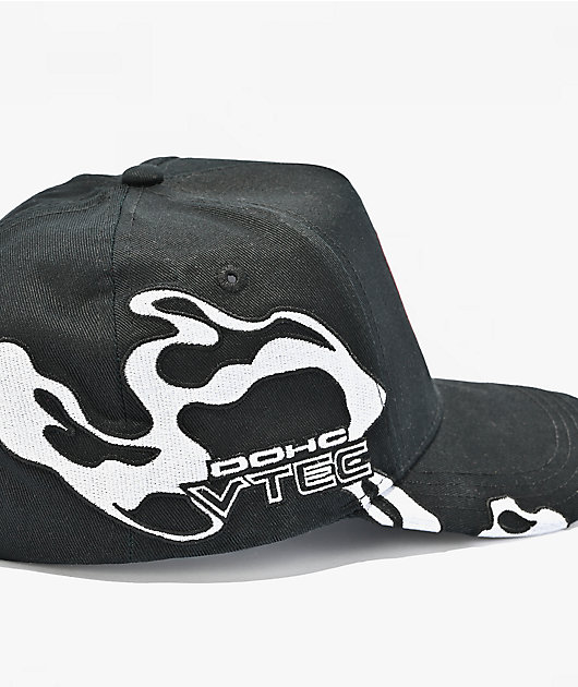 Honda Smoke Black Snapback Hat