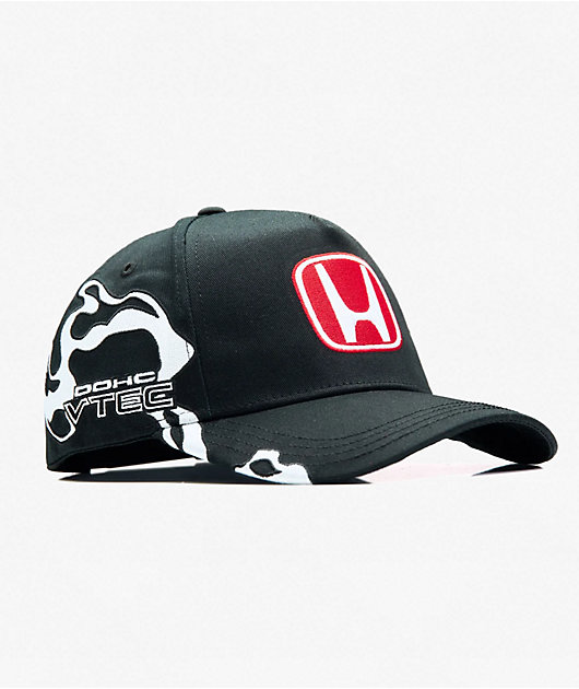 Honda Smoke Black Snapback Hat