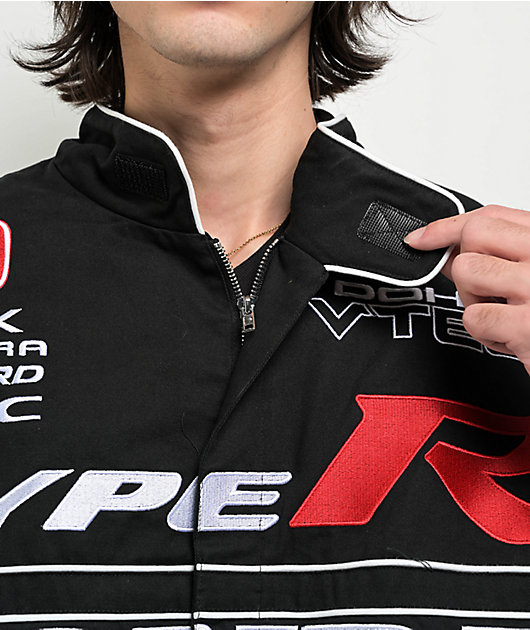 Honda Racing ジャケット ブラック Honda Tribute Black Racing Jacket | Zumiez