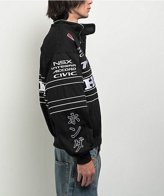 Honda Tribute Black Racing Jacket | Zumiez Honda Tribute Black Racing Jacket | Zumiez