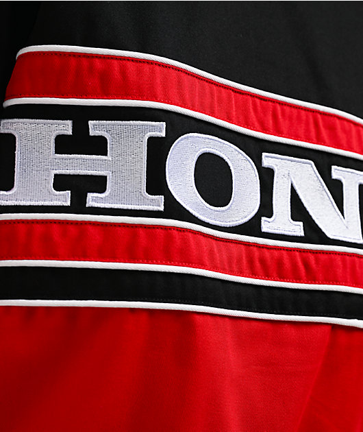 Honda Tribute Red & Black Racing Jacket