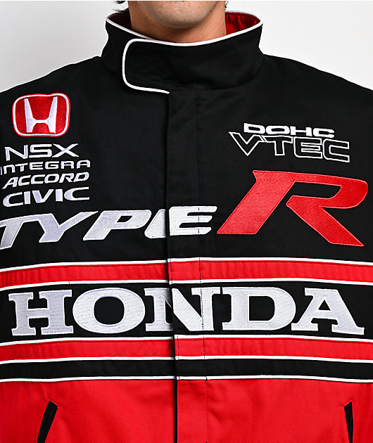 Honda Tribute Red & Black Racing Jacket | Zumiez