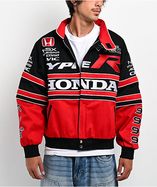Honda Tribute Red & Black Racing Jacket | Zumiez