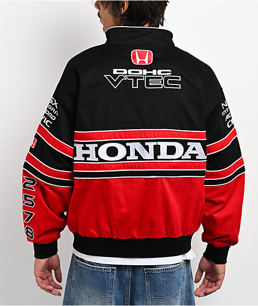 Honda Tribute Red & Black Racing Jacket | Zumiez